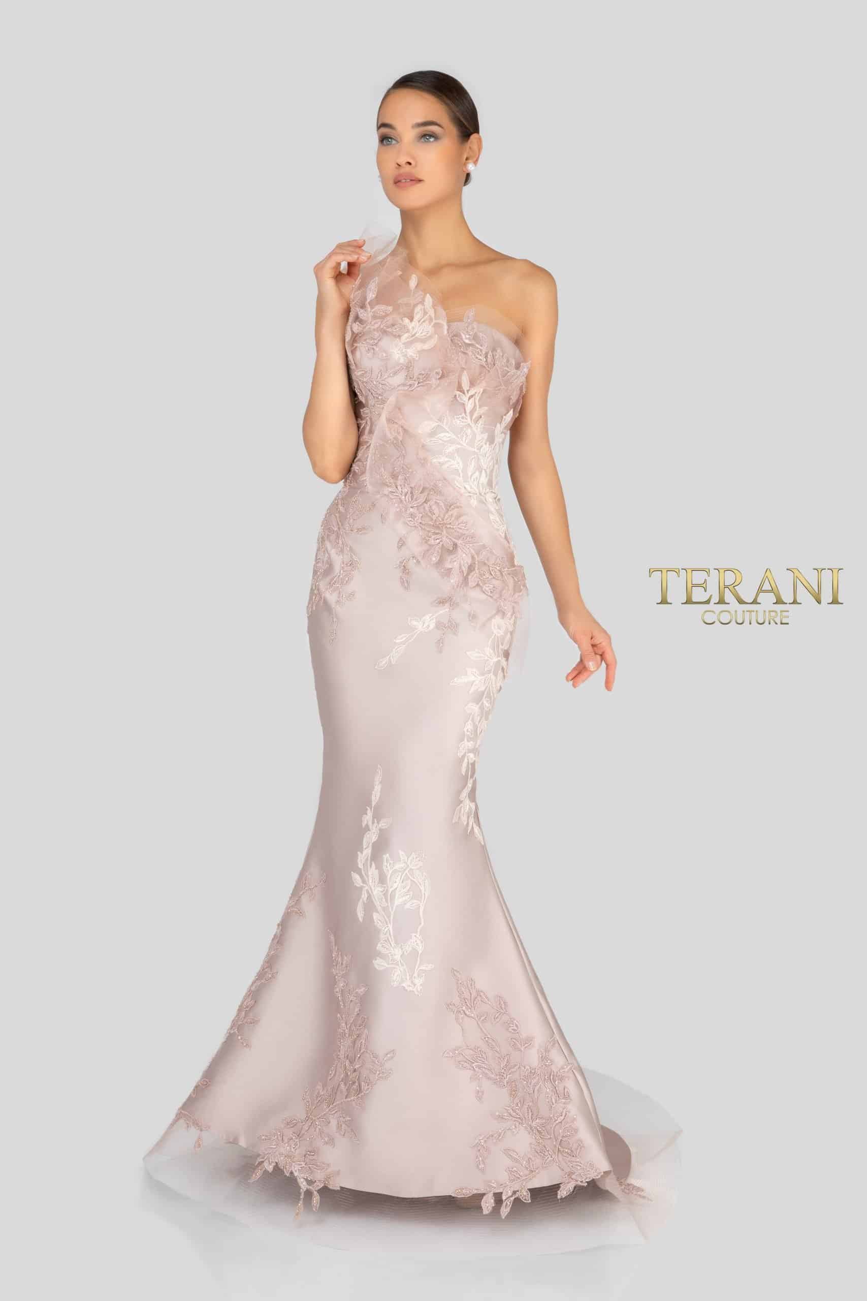 Terani Couture 1911E9095 Sexy Formal Long Prom Dress