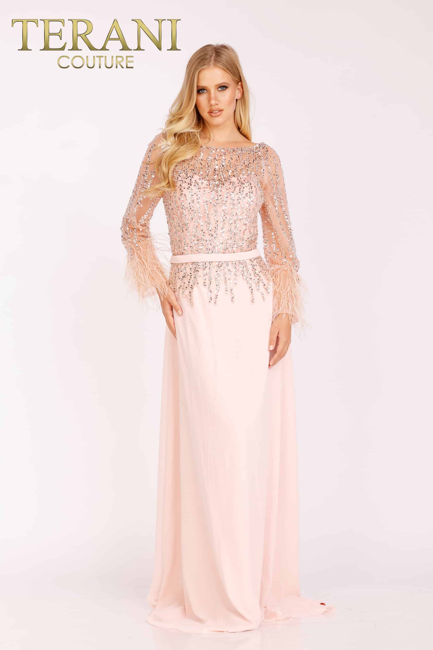 Terani Couture 1921M0473 Long Formal Dress