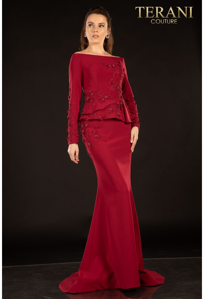 Terani Couture 2021M2988 Mother Of The Bride Long Dress