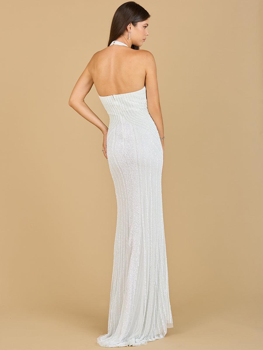 Lara Dresses 51133 Long Halter Bridal Gown