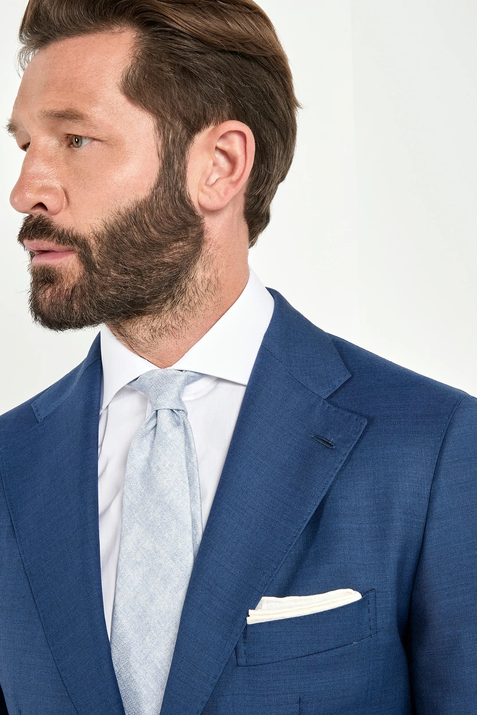Royal blue suit - Made in Italy