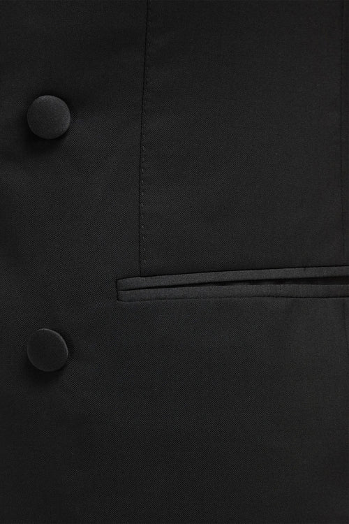 Black double breasted tuxedo - Made in Italy