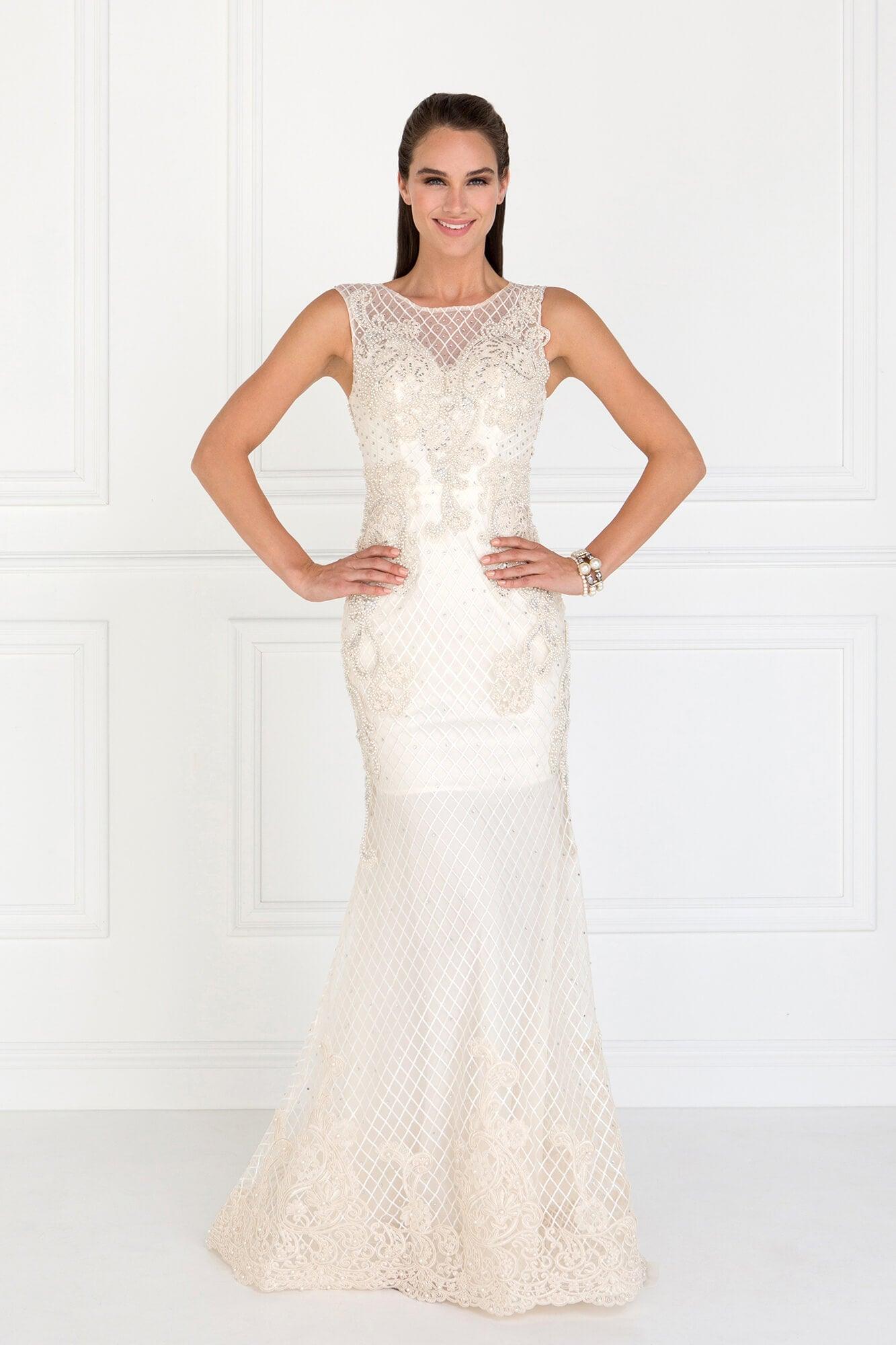 Mermaid Long Wedding Lace Dress