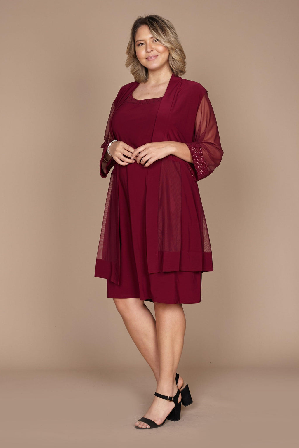 R&M Richards 8271 Short Dress Mother Of The Bride