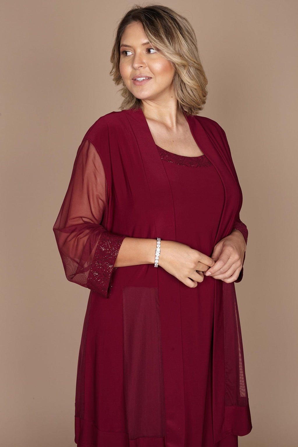 R&M Richards 8271 Short Dress Mother Of The Bride
