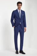 Royal blue suit - Made in Italy
