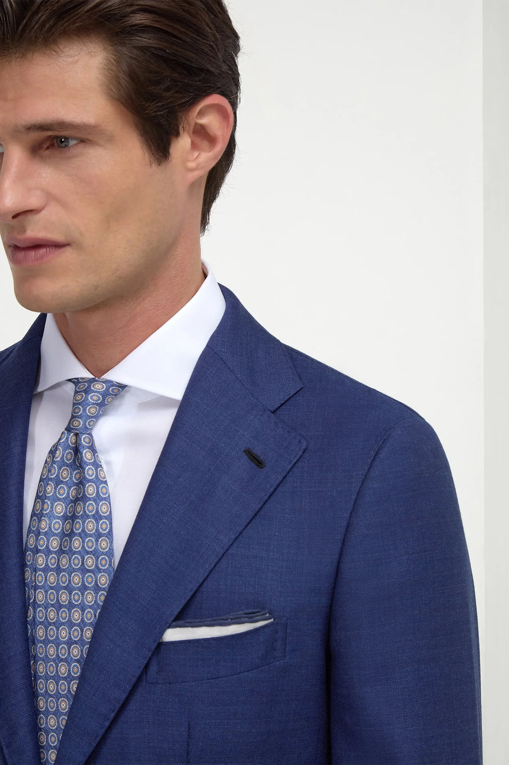 Royal blue suit - Made in Italy