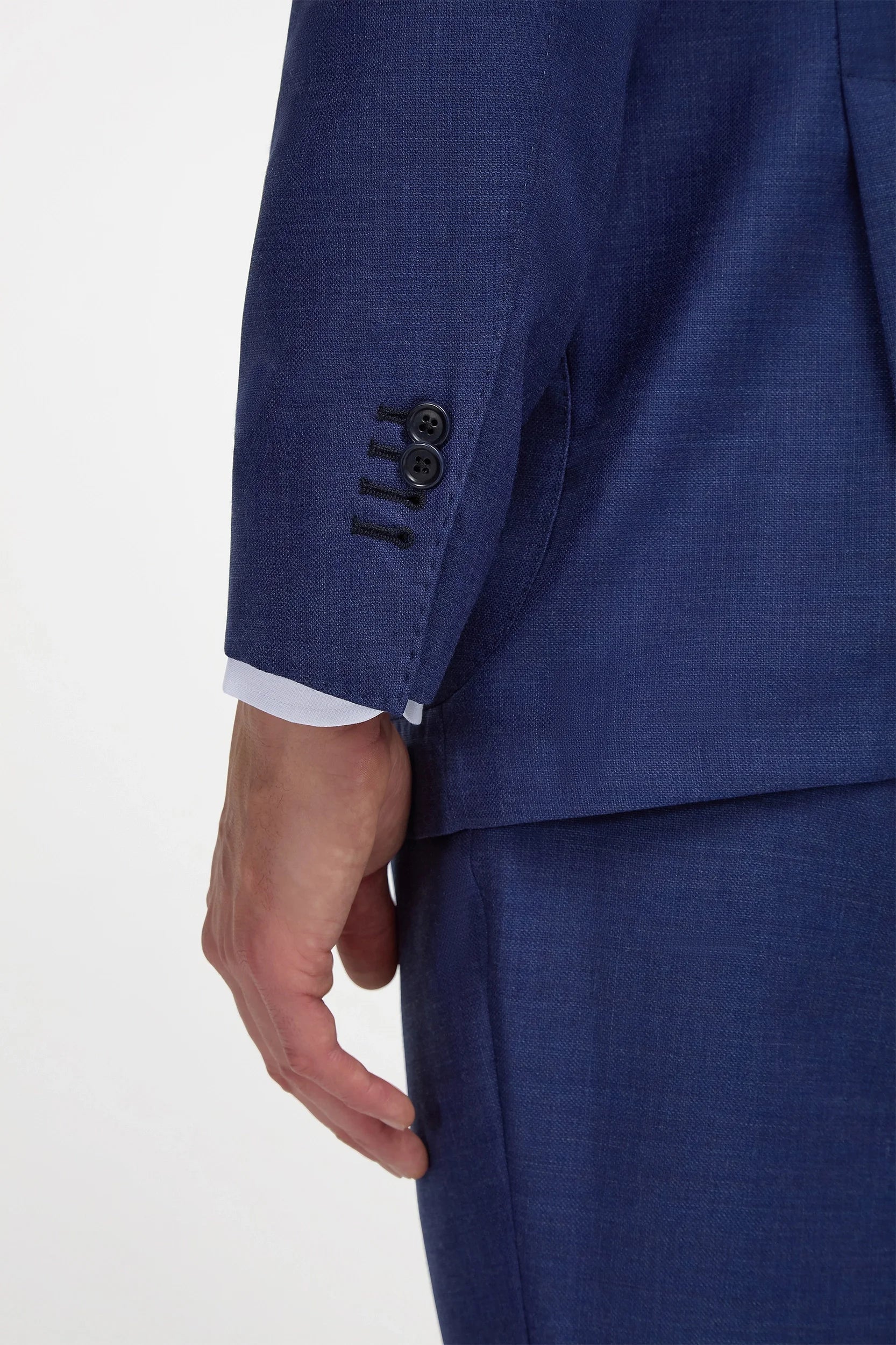 Royal blue suit - Made in Italy